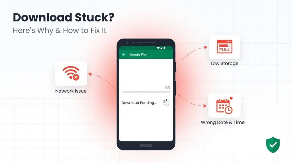 Google Play Store problems fix 2026