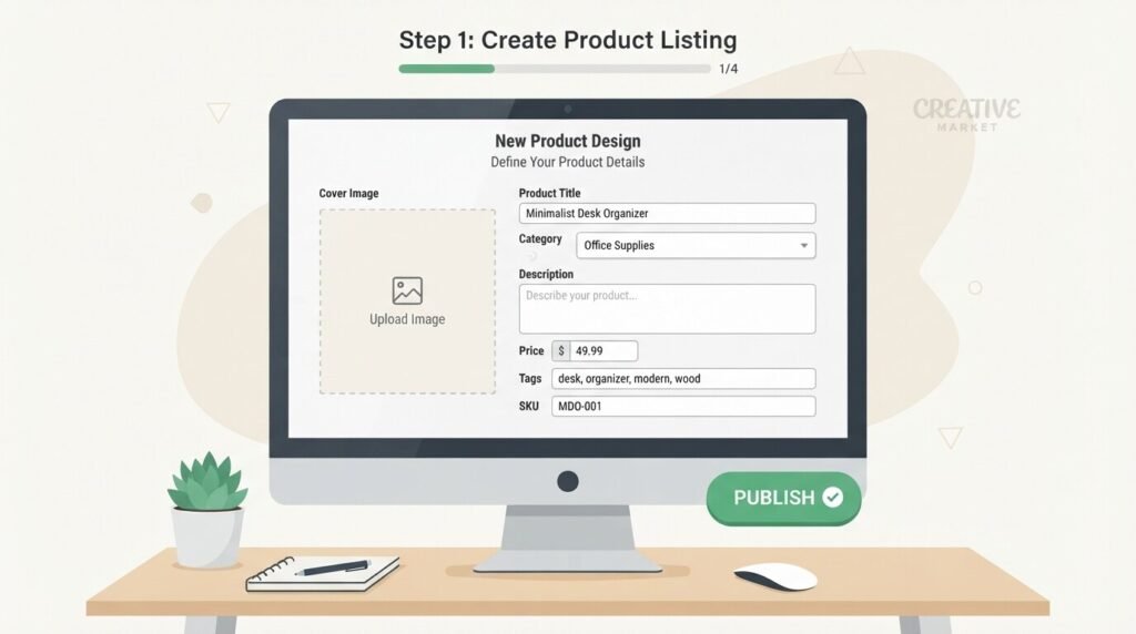 how to create a product listing 2026 step by step