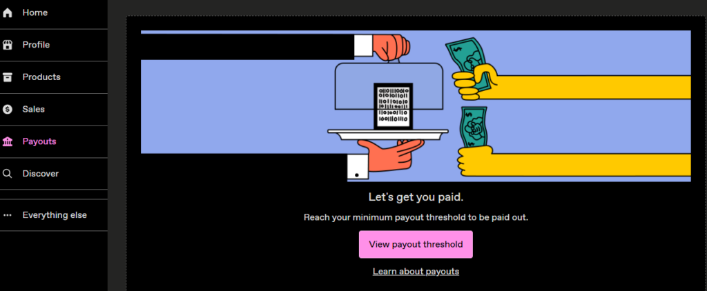 account setup payout settings bank transfer 2026