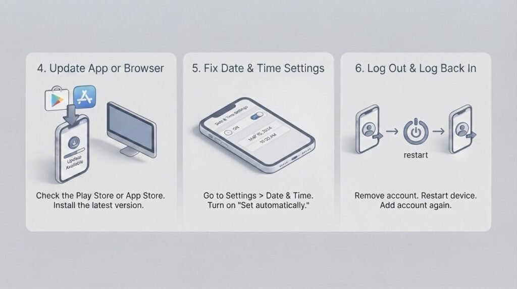 facebook login issues today
