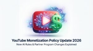 YouTube Monetization Policy Update 2026: New AI Rules and Partner Program Changes Explained