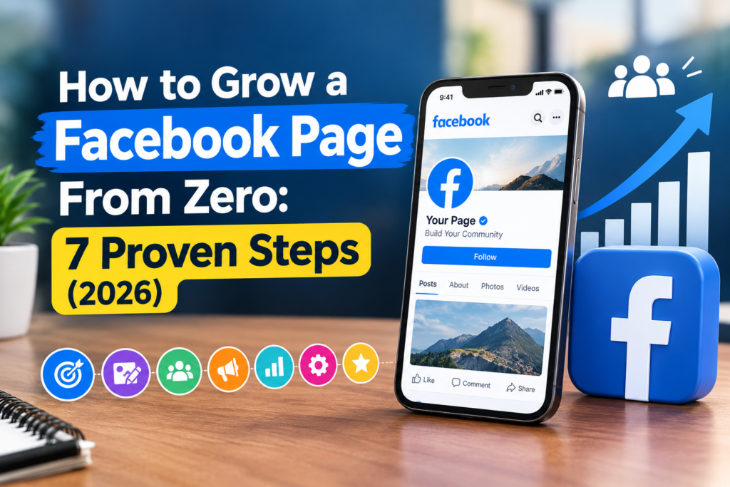 How to grow a Facebook Page from zero followers