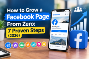 How to Grow a Facebook Page From Zero: 7 Proven Steps (2026)
