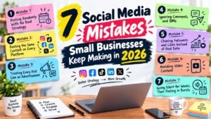 7 Social Media Mistakes Small Businesses Keep Making
