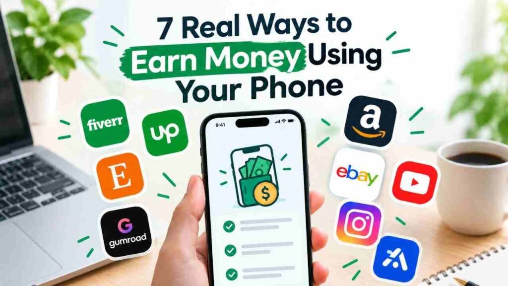 how to earn money with mobile phone