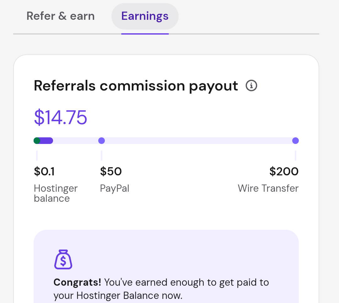 Hostinger affiliate program
