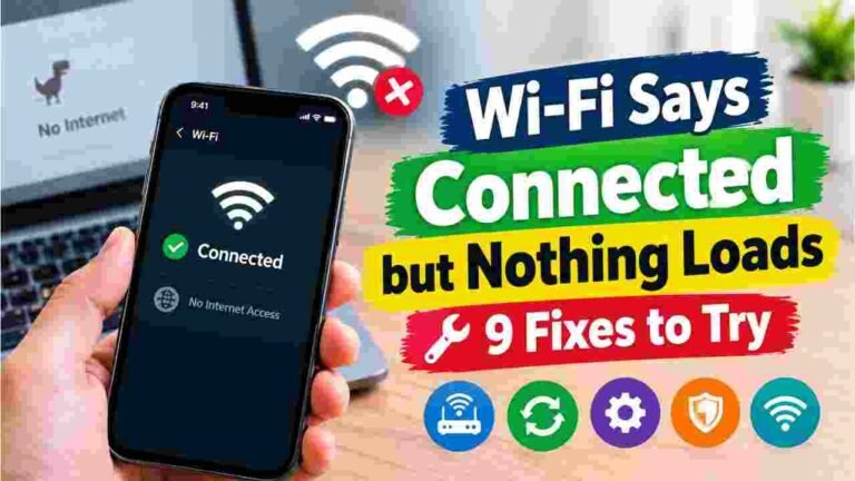 WiFi connected